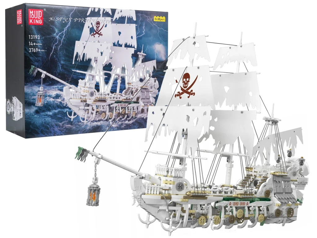 Szellem kalózhajó építőkészlet 3769 darabos