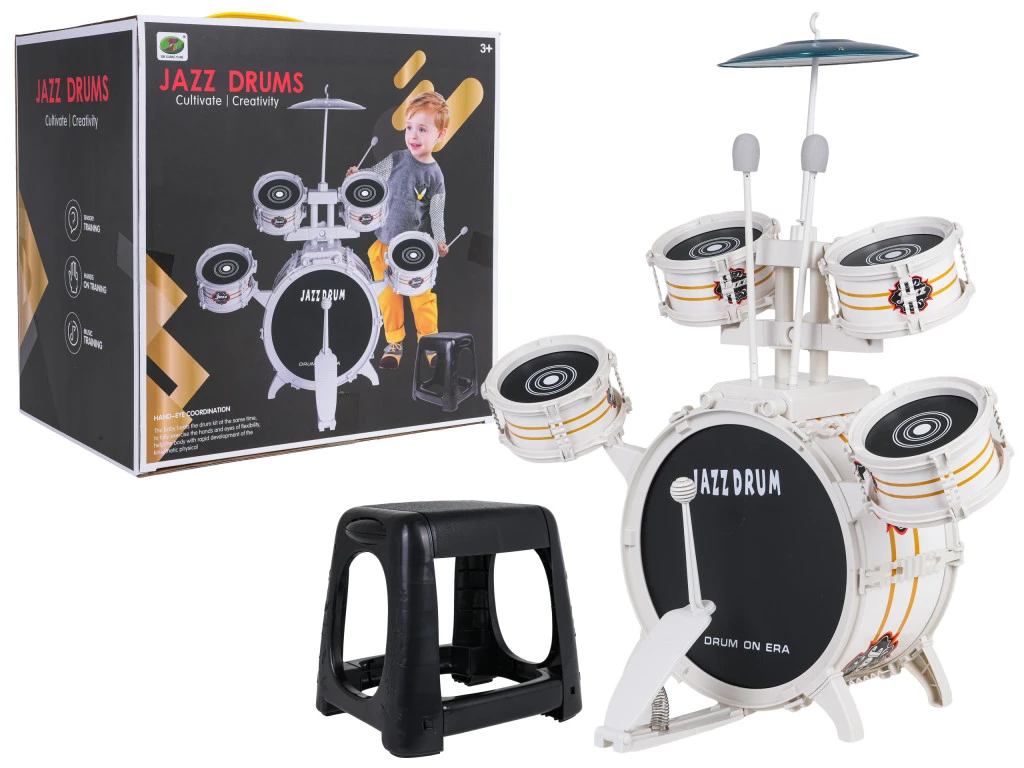 MEGA fehér dobfelszerelés