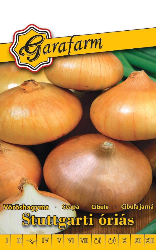 Garafarm zöldség Vöröshagyma Stuttgarti óriás 2g