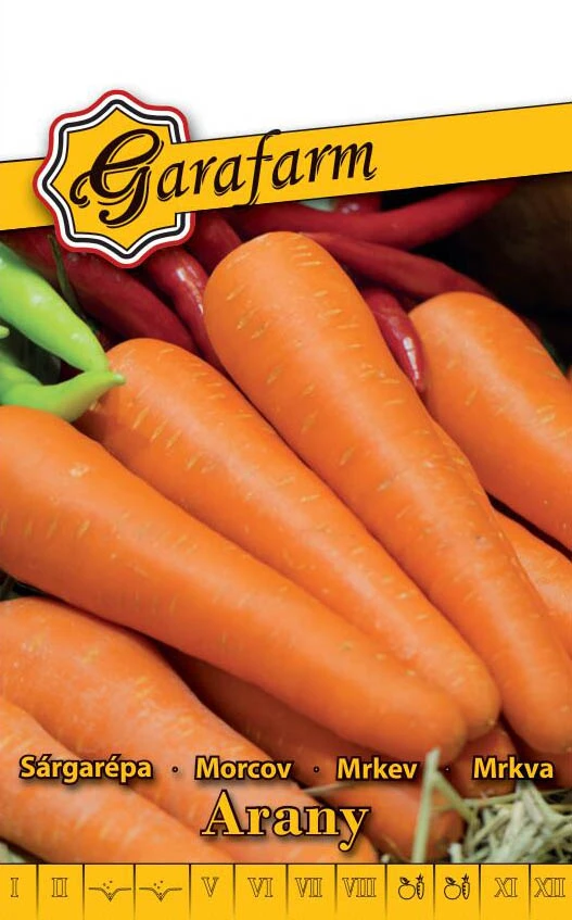 Garafarm zöldség Sárgarépa Arany 4g