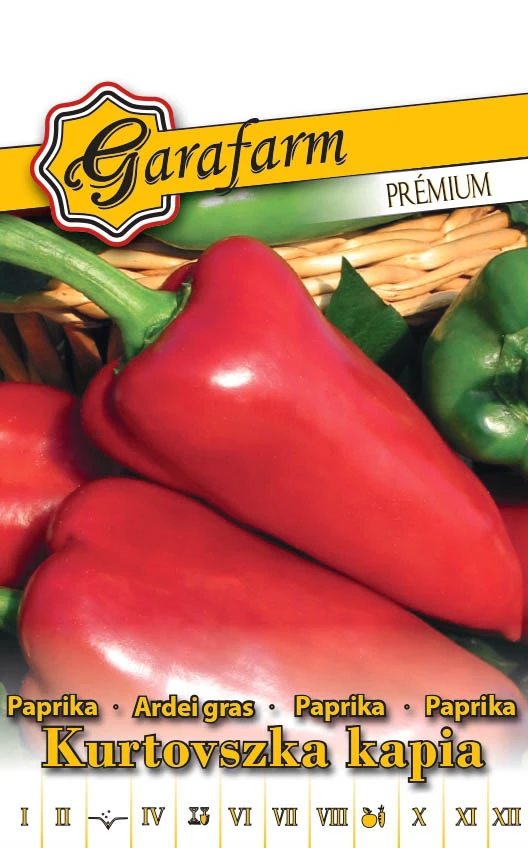 Garafarm Premium zöldség Paprika Kurtovszka kapia 0,5g