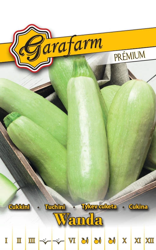 Garafarm Premium zöldség Cukkini Wanda 2g