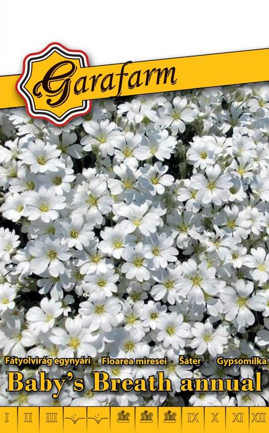 Garafarm Egynyári fátyolvirág Fehér 2g