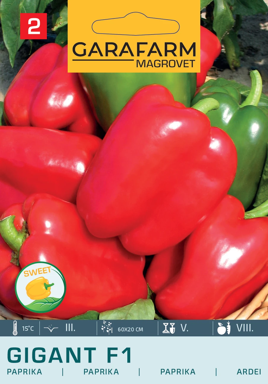 Garafarm Paprika Gigant F1 0,2g