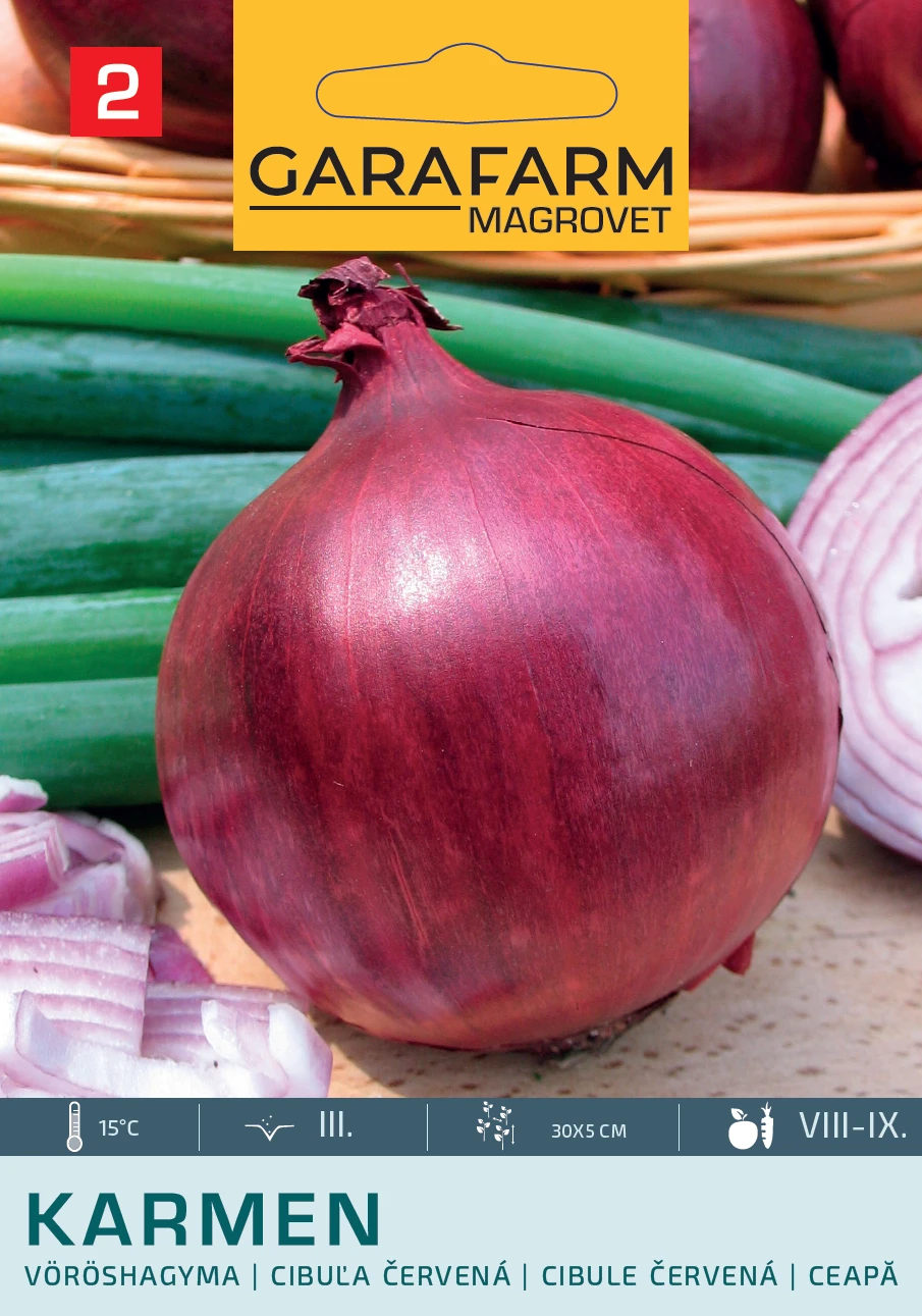 Garafarm Vöröshagyma Karmen 2g