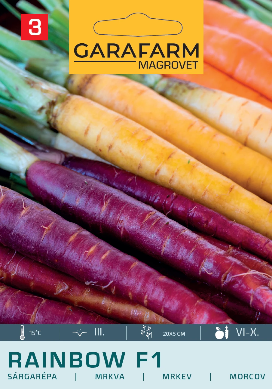 Garafarm Sárgarépa Rainbow F1 0,3g