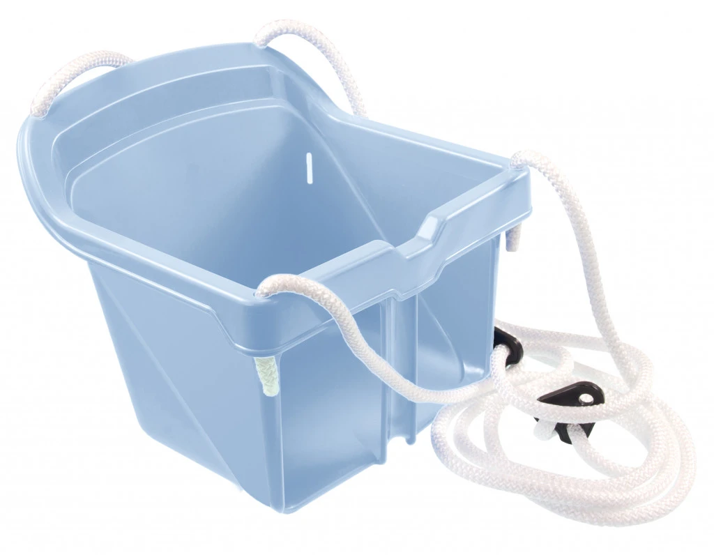 Klasszikus műanyag gyerek hinta – kék színben