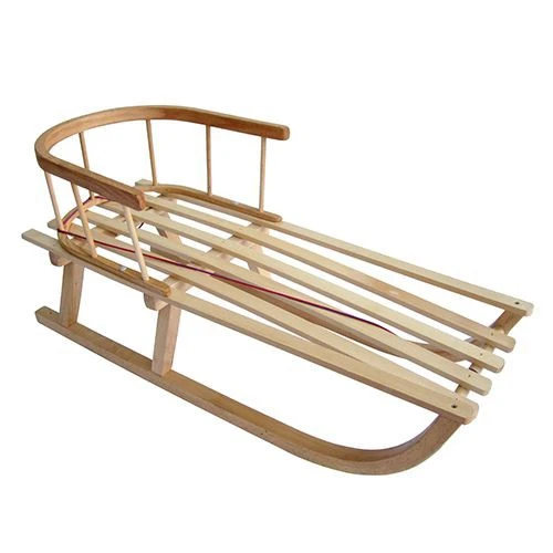 Fa szánkó háttámlával szuper minőség és kényelem kicsiknek és nagyoknak