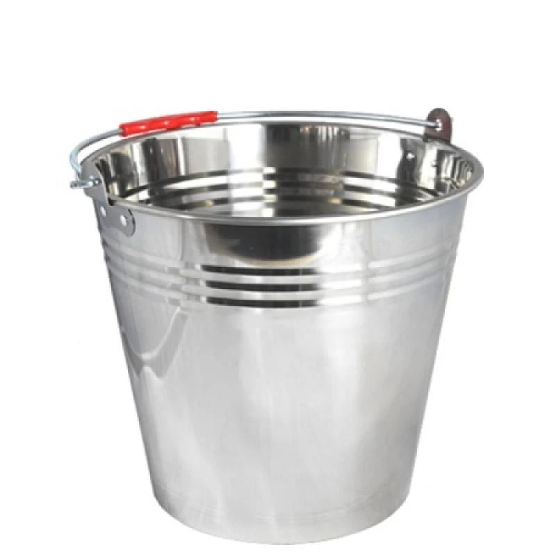 Rozsdamentes fém vödör 5 L