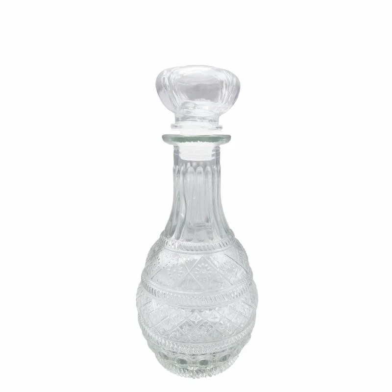 Díszített üveg kancsó -500ml