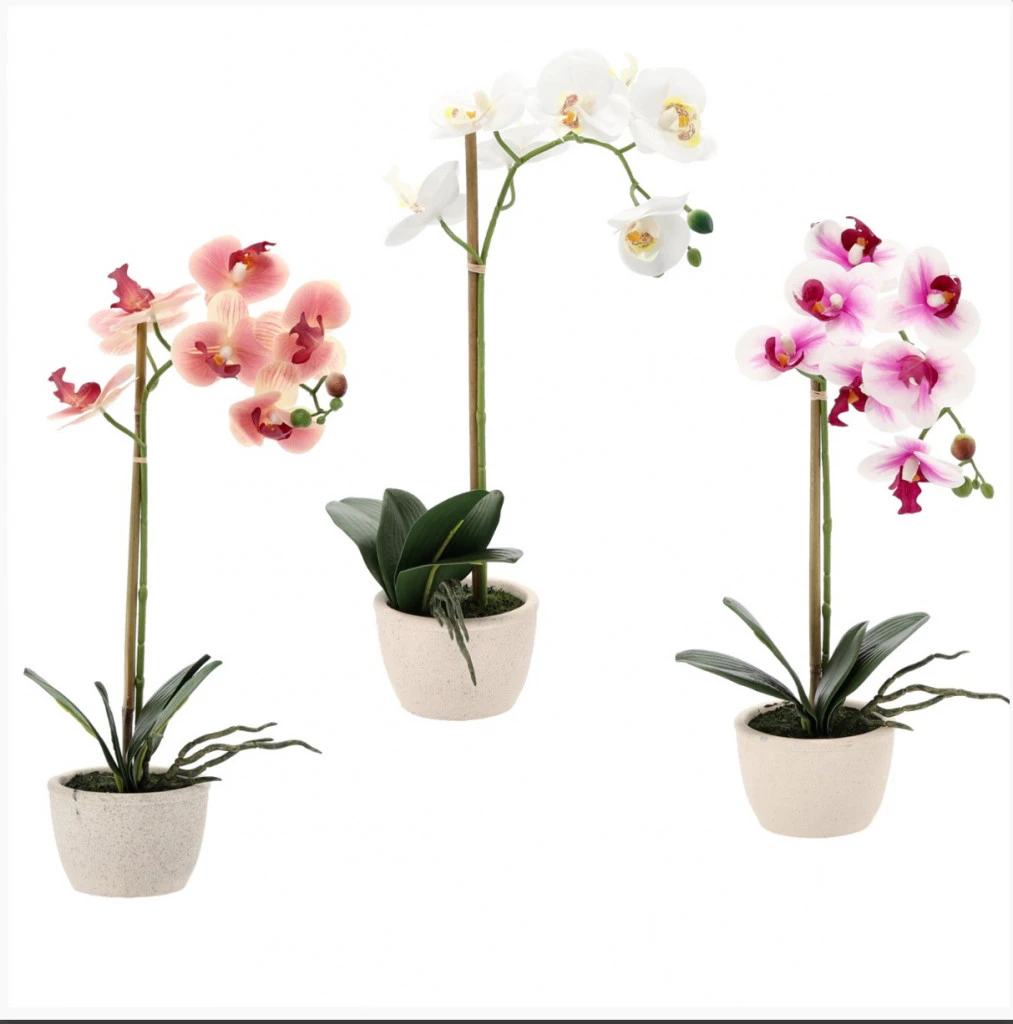 Mesterséges Orchidea – 43 cm