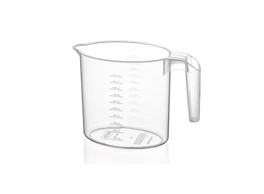 Ovális mérőpohár 1L átlátszó