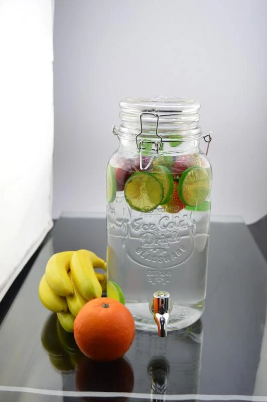 4 L-ES ÜVEG CSAPOS ÜVEG FEDÉLLEL