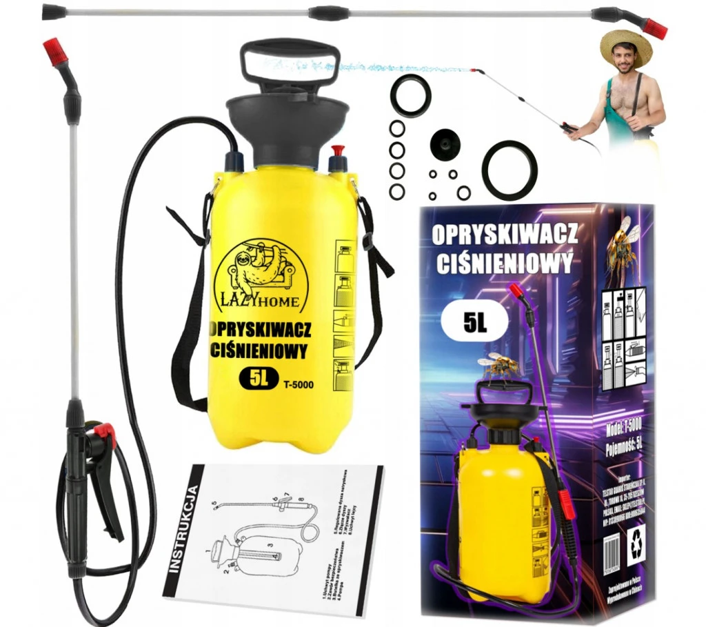 LAZYhome 5 literes kerti permetező