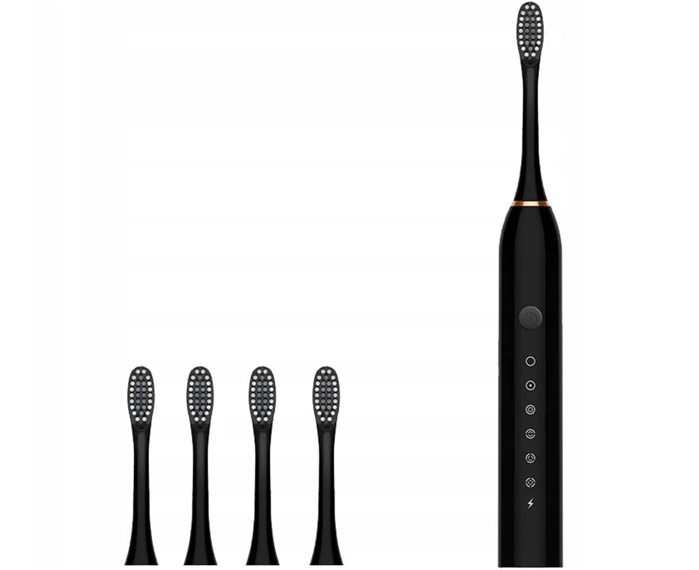 Sonic elektromos fogkefe fekete színben