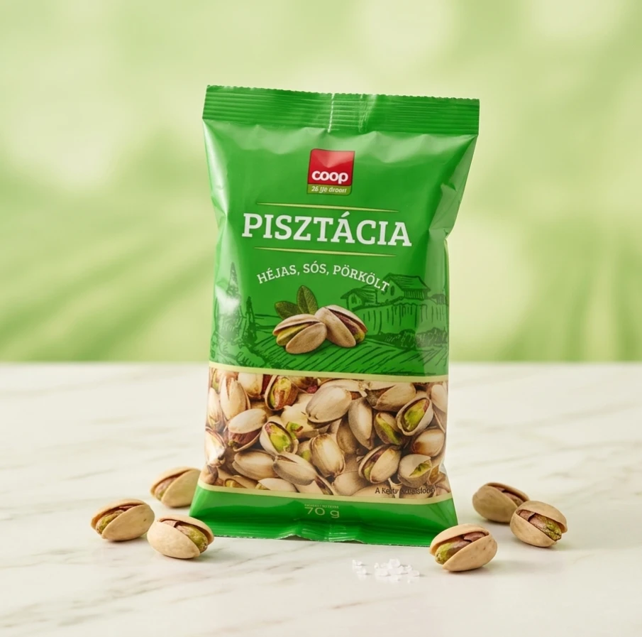 COOP PISZTÁCIA SÓS PÖRKÖLT 70G