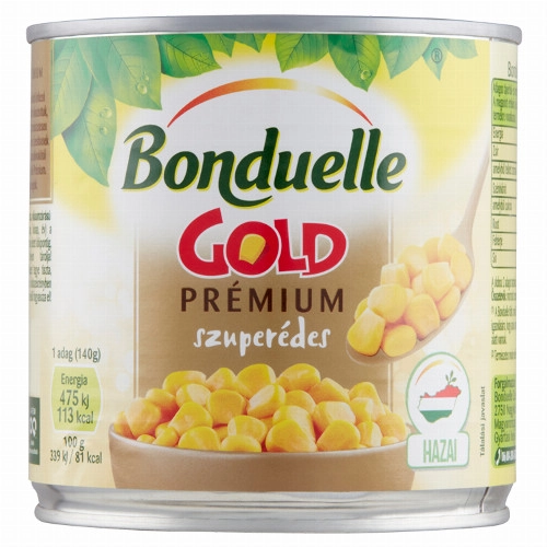 Bonduelle Gold Prémium szuperédes csemegekukorica 340 g