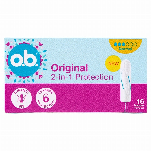 O.B. TAMPON ORIGINAL NORMAL 16DB