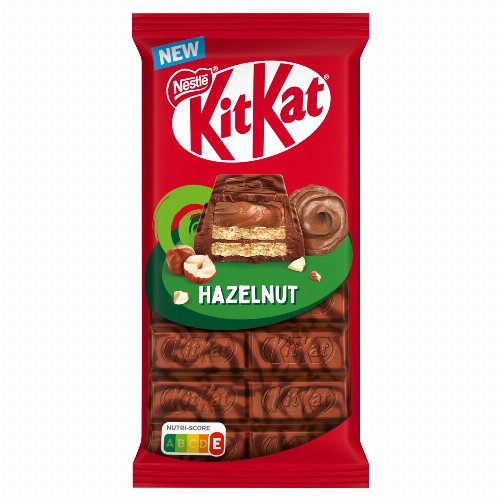 KitKat ropogós ostya mogyorós krémmel tej- és étcsokoládéban 99 g