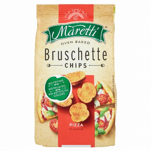 Maretti pirított kétszersült kenyérkarikák pizza ízesítéssel 70 g