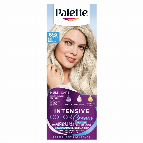 Palette Intensive Color Creme hajfesték 10-2 (A10) Ultra hamvasszőke