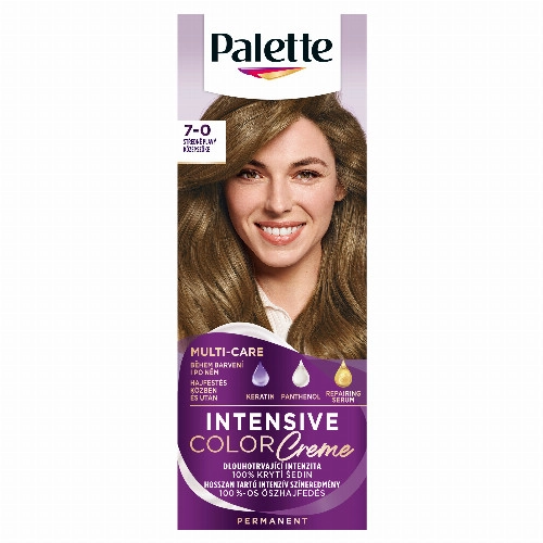 Palette Intensive Color Creme hajfesték 7-0 (N6) Középszőke