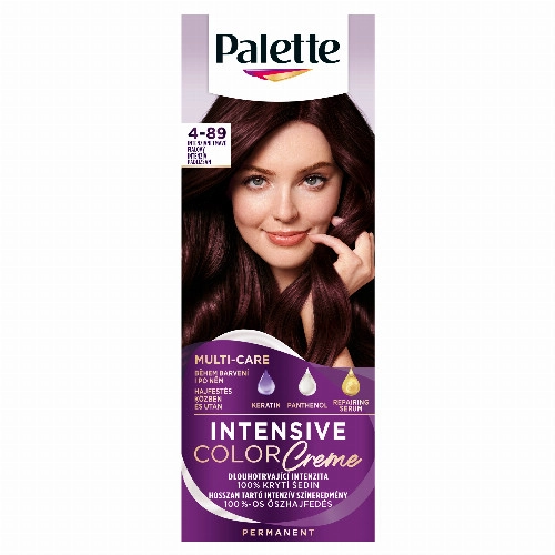 Palette Intensive Color Creme hajfesték 4-89 (RFE3) Intenzív padlizsán