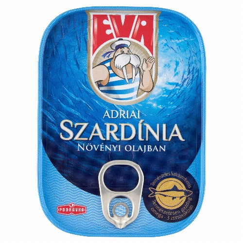 EVA SZARDÍNIA NÖVÉNYI OLAJBAN 100G/ 70G