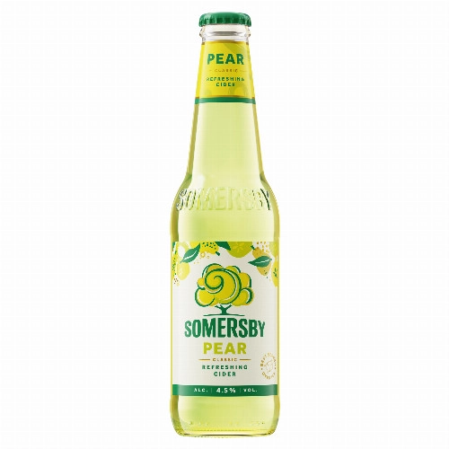 Somersby körte cider körtelé alapú szénsavas alkoholos ital 4,5% 330 ml