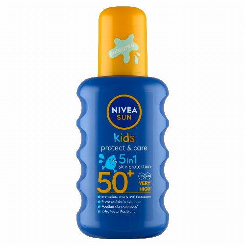 NIVEA SUN Kids hidratáló gyermek napozó spray FF50+ 200 ml