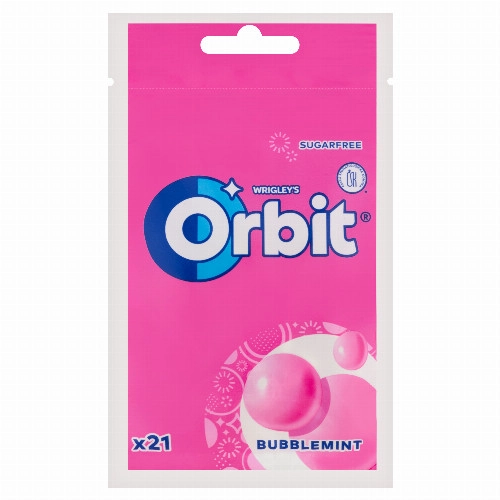 ORBIT BUBBLEMINT BAG DRAZSÉ 21DB 29G