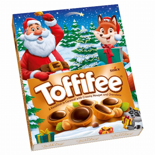 Toffifee mogyoró karamellben mogyorós nugátkrémmel és csokoládéval 2 x 125 g (250 g) 