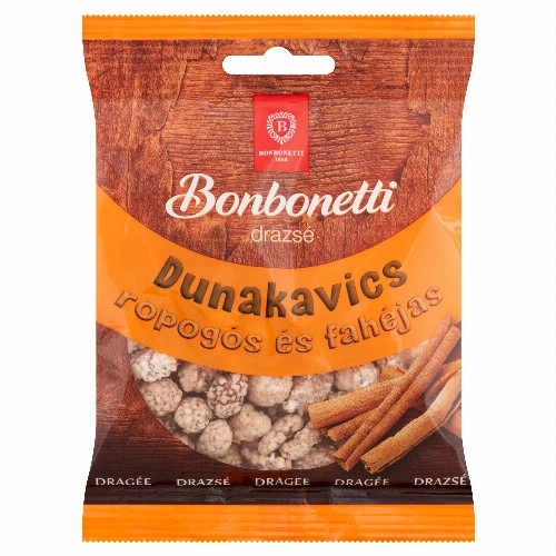 Bonbonetti Dunakavics pörkölt földimogyorós cukordrazsé fahéj ízesítéssel 70 g
