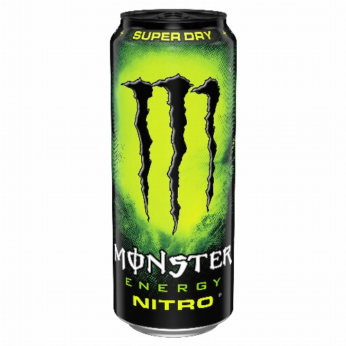 Monster Energy Nitro Super Dry szénsavas ital koffeinnel, cukrokkal és édesítőszerrel 500 ml