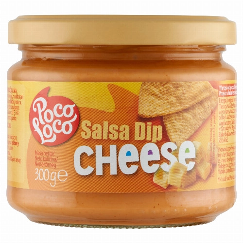 POCO LOCO SZÓSZ PIKÁNS SAJTOS-SALSA 300G