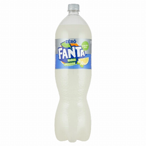 Fanta Zero bodza- és citromízű energiamentes szénsavas üdítőital édesítőszerekkel 1,75 l