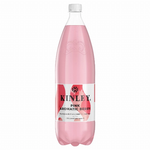 Kinley Pink Aromatic Berry szénsavas, vegyes bogyós gyümölcsízű üdítőital 1,5 l 