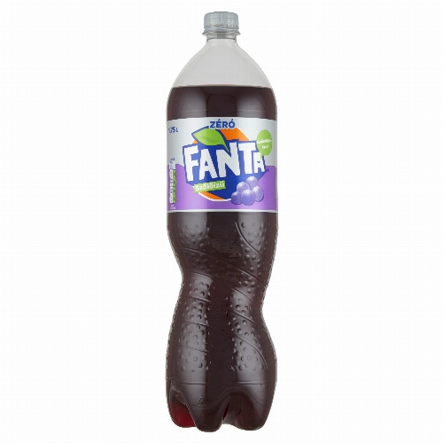Fanta Zero szőlőízű energiamentes szénsavas üdítőital édesítőszerekkel 1,75 l