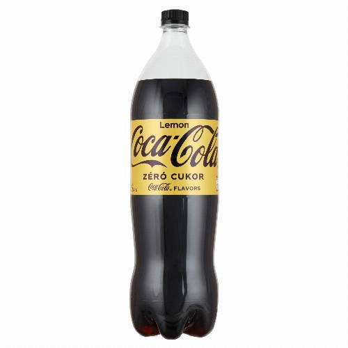 Coca-Cola Zero cola- és citromízű energiamentes szénsavas üdítőital édesítőszerekkel 1,75 l