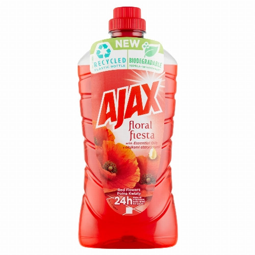 Ajax Floral Fiesta Red Flowers háztartási tisztítószer 1 l