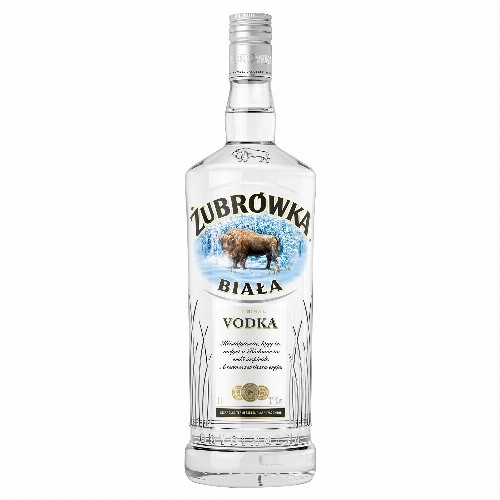 Żubrówka Biała vodka 37,5% 1 l