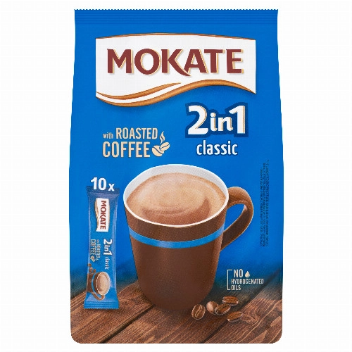 Mokate 2in1 Classic azonnal oldódó kávéspecialitás 10 x 14 g (140 g)