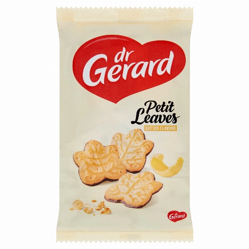 Dr Gerard Petit Leaves keksz kakaós mázzal 165 g