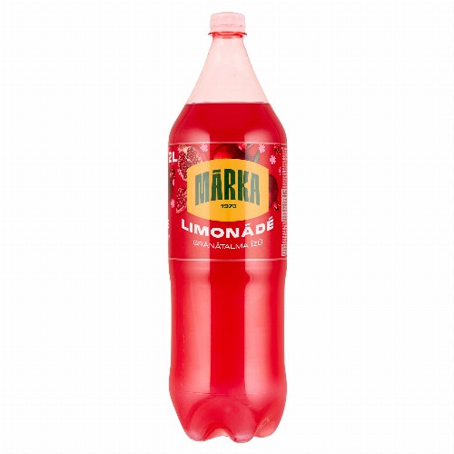 Márka gránátalma ízű szénsavas limonádé üdítőital cukorral 2 l