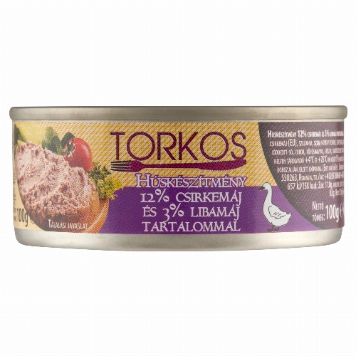 TORKOS 12% CSIRKE 3% LIBAMÁJ TART. 100G