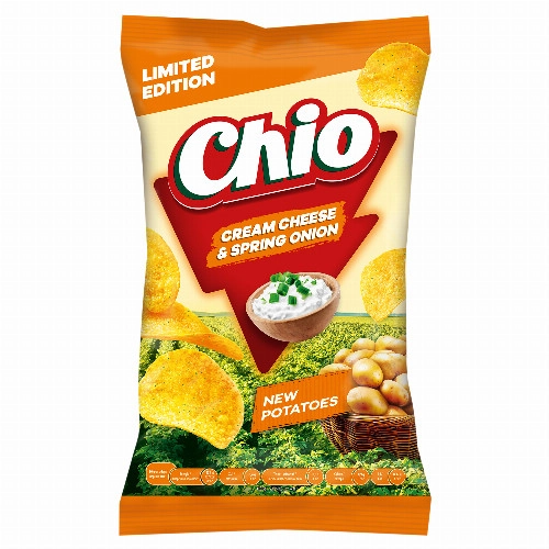 Chio krémsajtos-újhagymás ízű burgonyachips 125 g