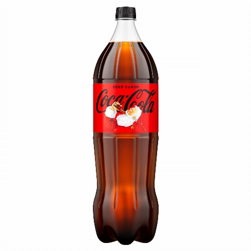 Coca-Cola zéró cukor colaízű energiamentes szénsavas üdítőital édesítőszerekkel 2 l