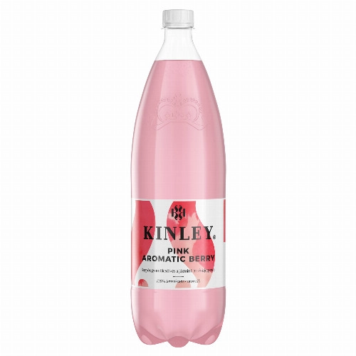 Kinley Pink Aromatic Berry szénsavas, vegyes bogyós gyümölcsízű üdítőital 1,5 l