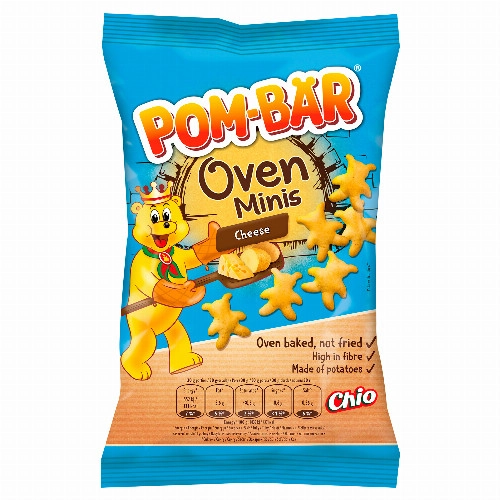 Pom-Bär Oven Minis sajtos ízesítésű burgonyasnack 70 g