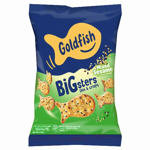 Goldfish Bigsters szezámmagos kréker 80 g